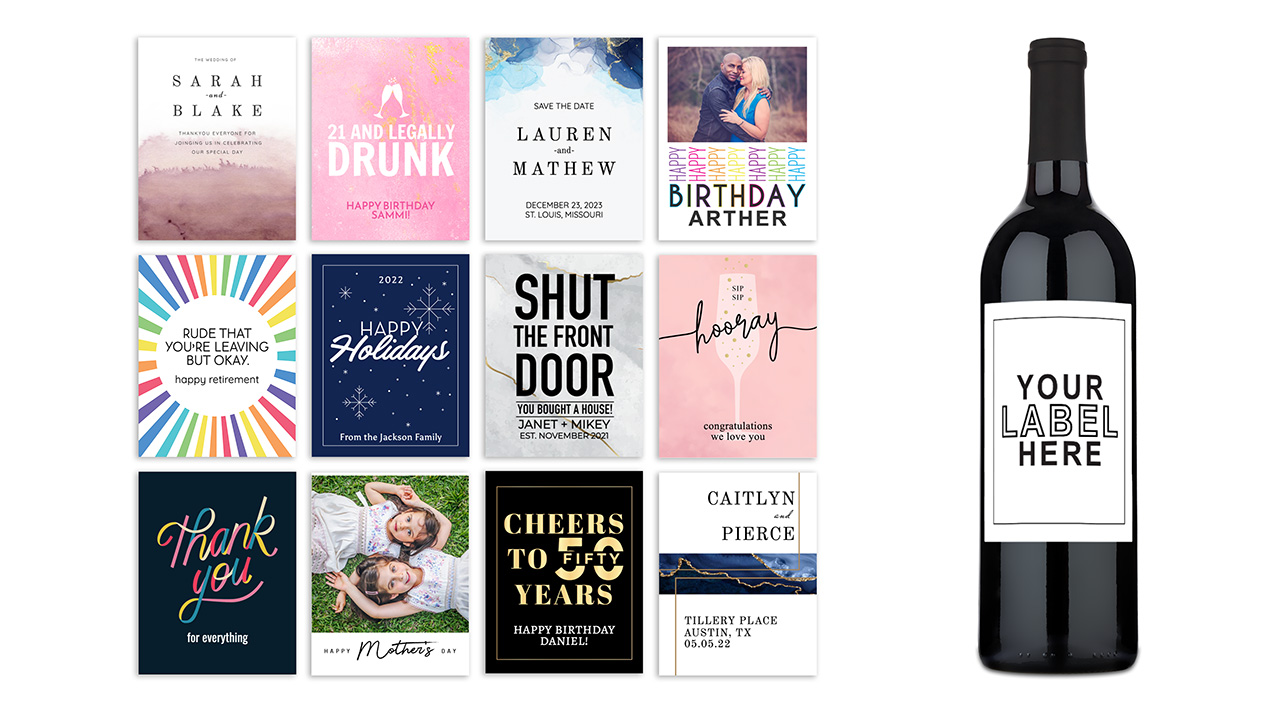 Custom & Personalized Gifts for Wine Lovers | Personal Wine